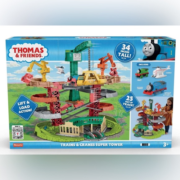 Thomas & Friends Trains & Cranes Super Tower Playset - Picture 1 of 1